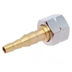Slangsockel med överfallsmutter 3/8”V