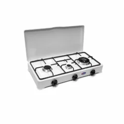 Gasolkök Parker Dual Burner- 3-lågigt, vit