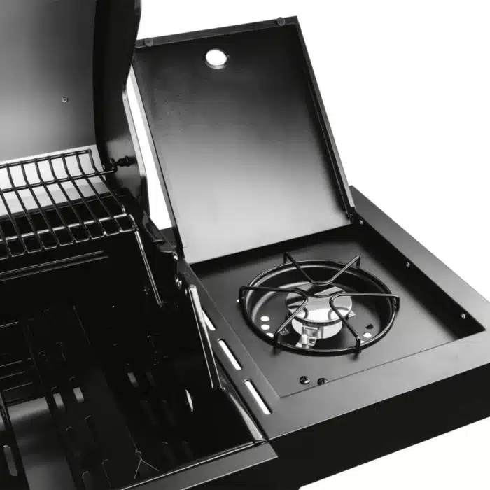 Landmann gasolgrill cool black 4.1 oppen miljobild kokplatta